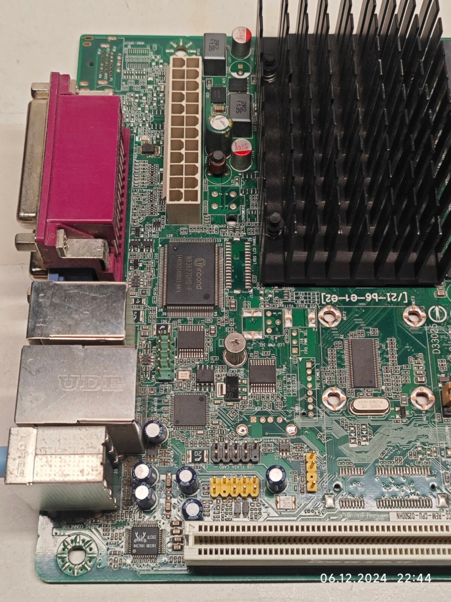 Mini ITX Intel Desktop Board D525MW BOXD2500HN Atom D525