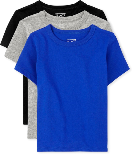Baby-Boys and Toddler Basic Short Sleeve Tee