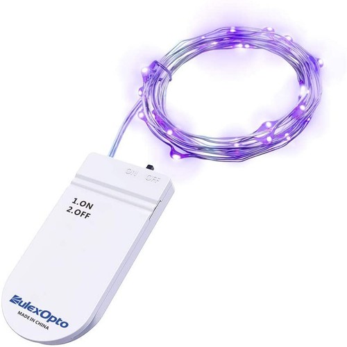 6pcs Fairy Lights Starry String Lights 7.2ft Each CR2032 Battery Powered - Picture 10 of 18