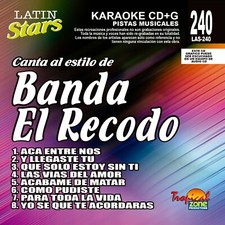 Karaoke Latin Stars 240 Banda El Recodo