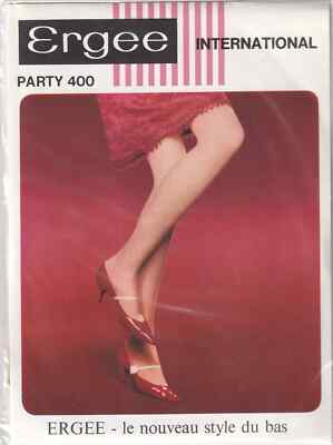 Nylonstrümpfe ERGEE Party 400 Farben Sonne. Größe 4. Strümpfe West DDR (BRD)