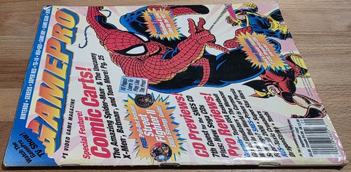 Vintage GamePro September 1992 Spider-Man comic carts video game magazine - Picture 3 of 3