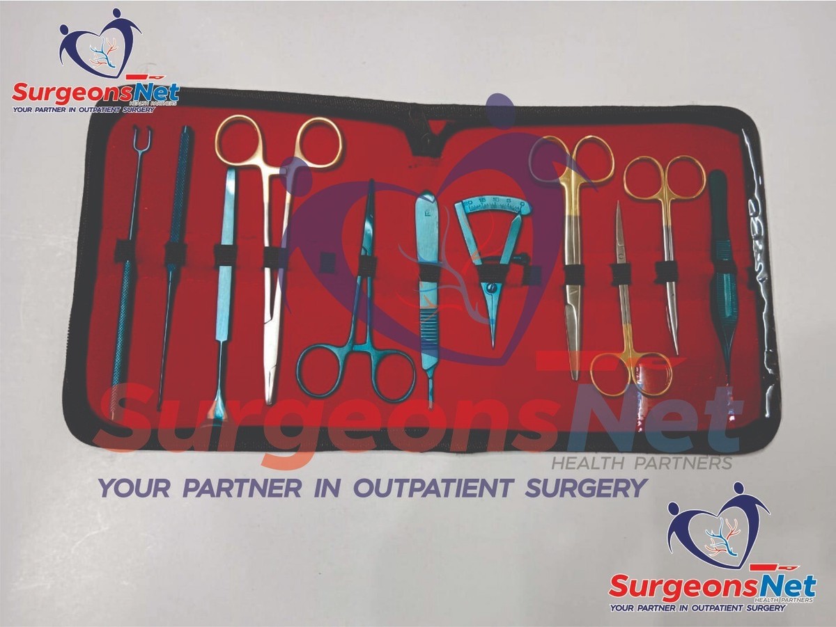 Kit De 11 Pièces Pour Blépharoplastie - Instruments Chirurgie Plastique - Neuf - Qualité Trusmile