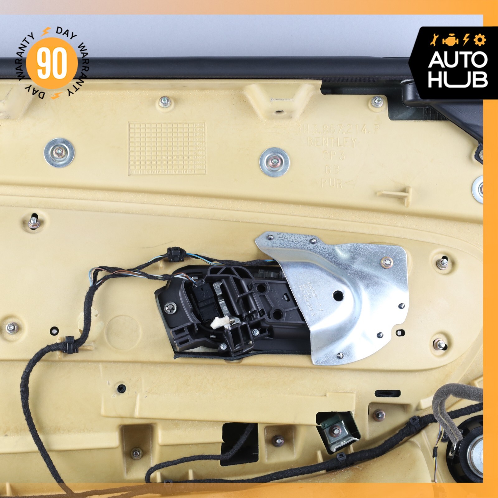 07-11 Bentley Continental GTC Convertible Right Side Interior Door Panel OEM 62k