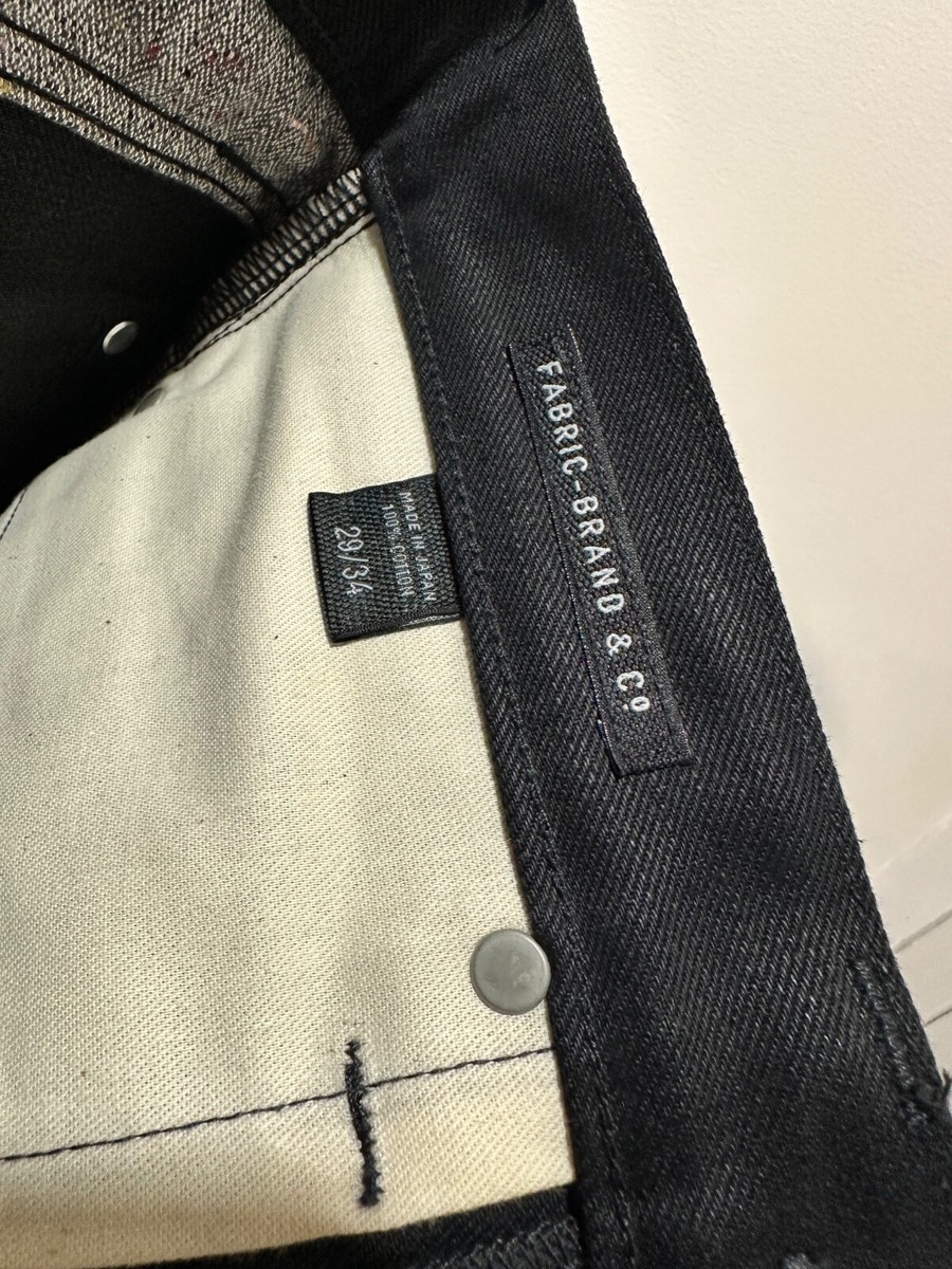 FABRIC BRAND CO. ヴィンテージ加工セルビッチ FB02-CHAI 【公式通販】