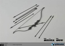 1/6 Scale Recurve Bow and Arrow Weapon Model for 12" Scene Action Figure New