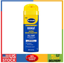Dr. Scholls Odor-X Ultra Odor Fighting Foot Spray Powder 4.7 oz