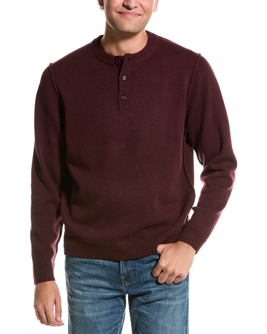 Мужская шерстяная рубашка Alashan Henley