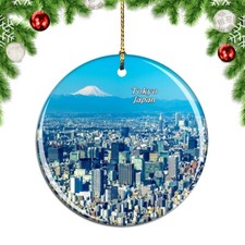 Japan Tokyo Christmas ornament city travel souvenir