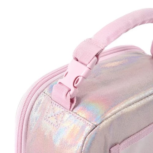 Fulton Bag Co. Upright Lunch Bag - Pink Glitter Iridescent - 第 7/7 張圖片