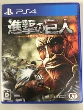 USED PS4 PlayStation 4 Attack on Titan Shingeki no Kyojin Koei Tecmo F/S