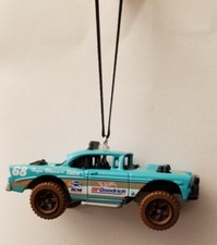 Big-Air Bel-Air Custom Christmas Car Ornament 1/64 Die-cast Blue