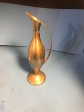 Vintage KDM Royal Holland Pewter Daalderop Pitcher Bud Vase 10" Tall