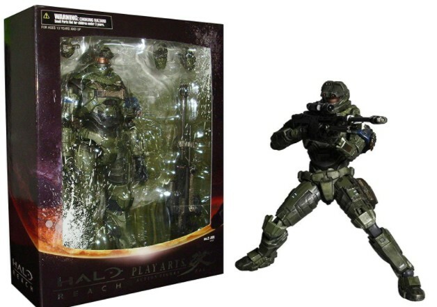 Figurine Square Enix Play Arts Kai - Halo: Reach Vol.1 Jun (N°2) - 28 Cm
