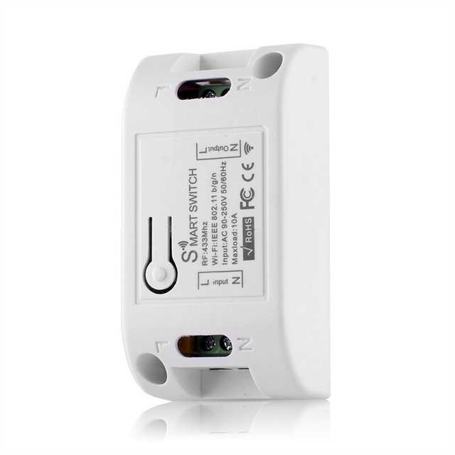 Home WiFi Smart Light Switch Universal Breaker For Smart ...
