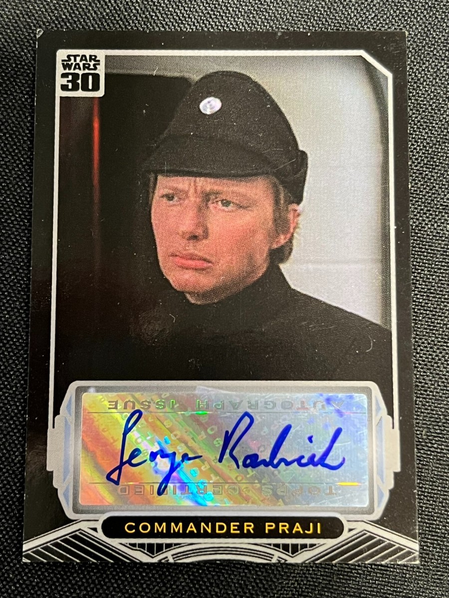 2007 Topps Star Wars 30th Anniv. George Roubicheck Commander Praji