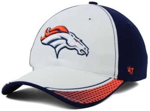 Cappello cappello '47 Brand Denver Broncos Battlehawk Flex Fit - Spedizione gratuita - Foto 1 di 4