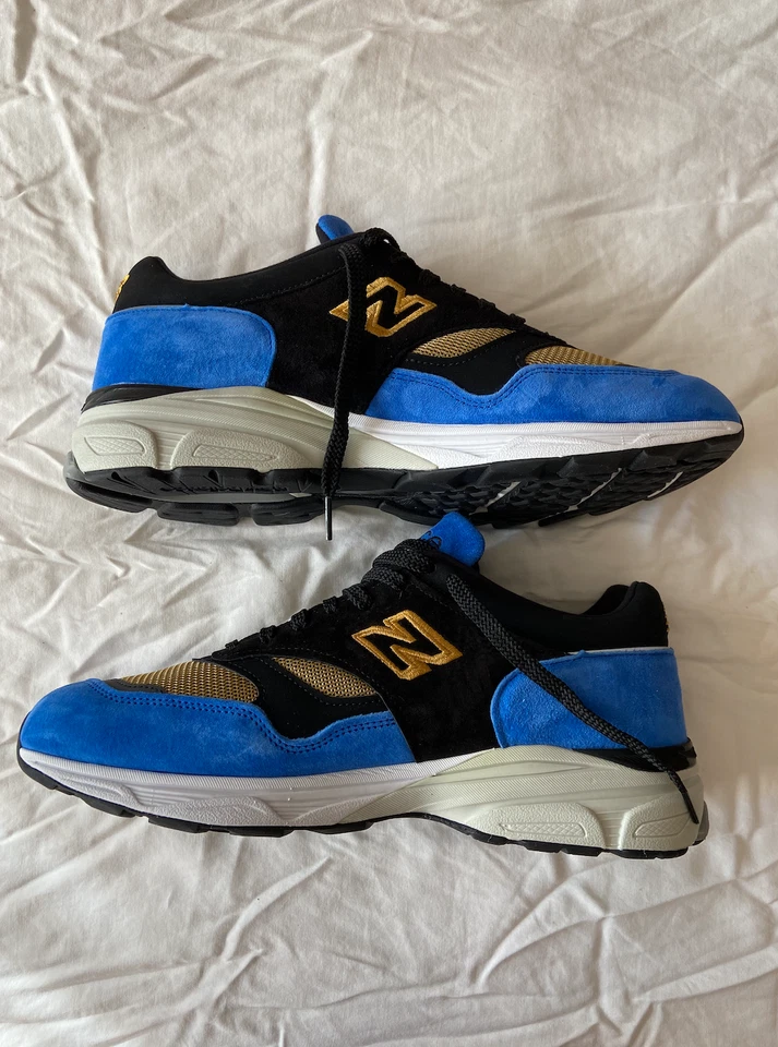 NEW BALANCE ZAPATILLAS HOMBRE NUEVAS M15009CV CAVIAR TALLA 11 AZUL/NEGRO/AMARILLO Foto 2 de 2