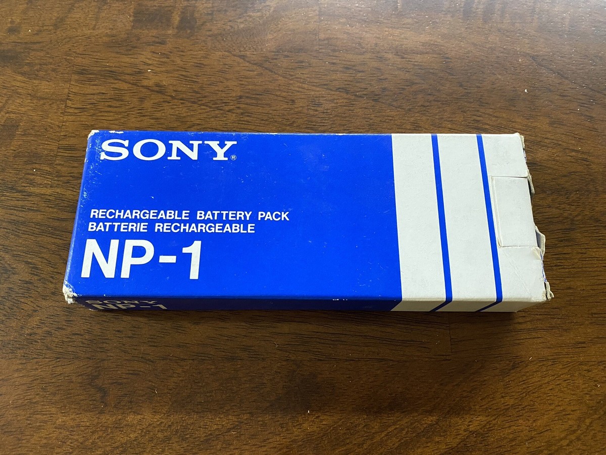 Sony NP-1 BATTERY PACK in original box 12V 1.5Ah Made In Japan