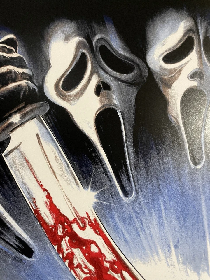 SCREAM Poster ENZO SCIOTTI Screen Print MONDO Style 24x36 Numbered 35/40 - Image 2 of 4