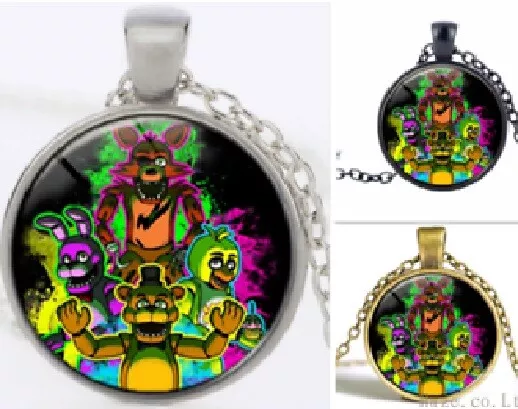 FNAF Undertale Sans Papyrus Games Bronze Silver Pendant Necklace Free Gift  Bag