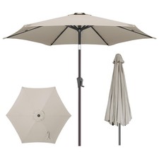9ft Outdoor Patio Umbrella - Table Umbrella Waterprool UV Protection, Sombril...