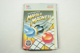 Marble Madness NES CIB Nintendo Entertainment System 1989 Complete + Manual