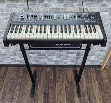 Working Roland Organ Strings RS-09 Older Version Analog Synthesizer with Stand