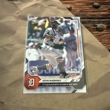 Topps Now 2026 Kevin McGonigle #7 Detroit Tigers Rookie Opening Day Baseball