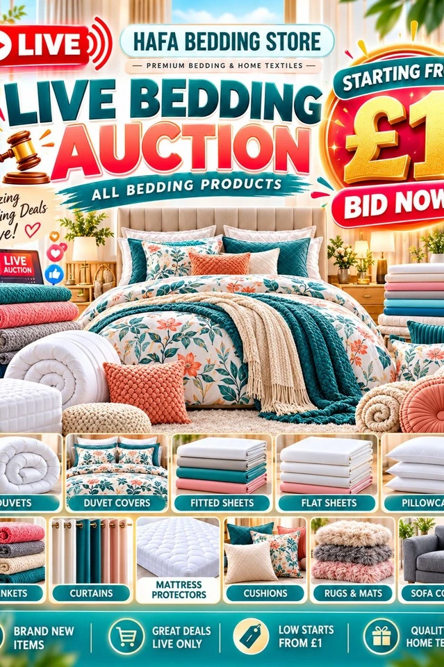 💥 LIVE Bedding Mega Deals | Quality Bedding at Great Prices - 29 OCT
