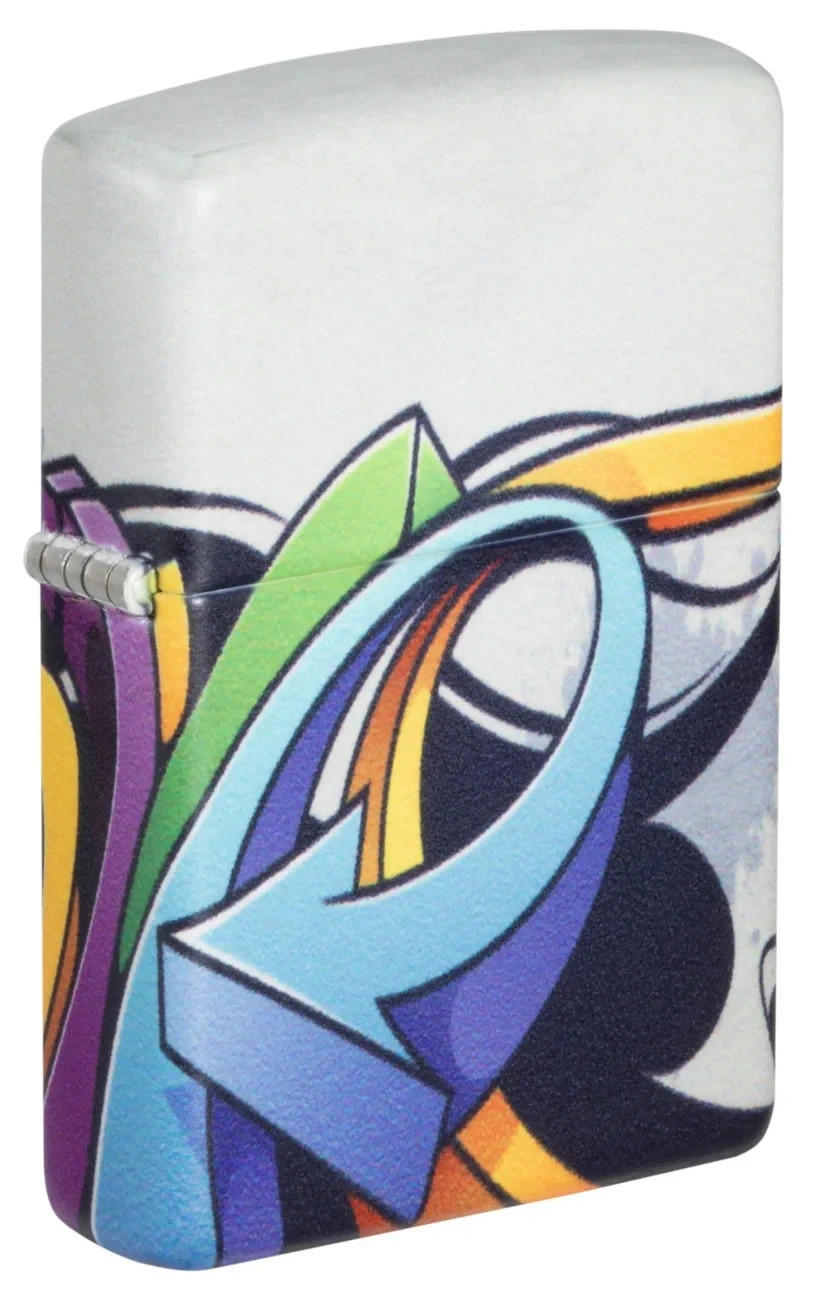 Zippo 48094, Graffiti Design, 540 Color Process-Multi Sided 