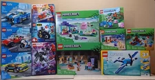 Authentic Lego City or Minecraft or Marvel - New and Unopened - YOU CHOOSE