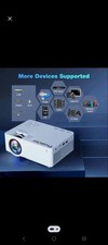 Native 1080P Projector with 5G WiFi Bluetooth with Tripod , 4K Supported Home