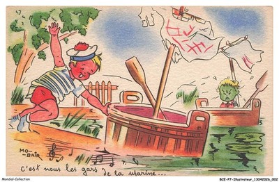 BCEP7-0463-ILLUSTRATORS - MO BAIR - C'EST NOUS LES GARS DE LA USERINE - UN EN