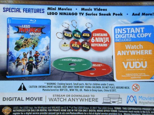 Lego Ninjago Movie, the (Blu-ray) for sale online | eBay