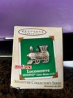 Hallmark Miniature Xmas Ornament Monopoly Piece Locomotive Train Pewter VTG 2002 — photo 4