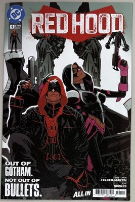 Red Hood #1 - Jeff Spokes Main A-Cover - Canceled / Recalled - DC Comics 2025