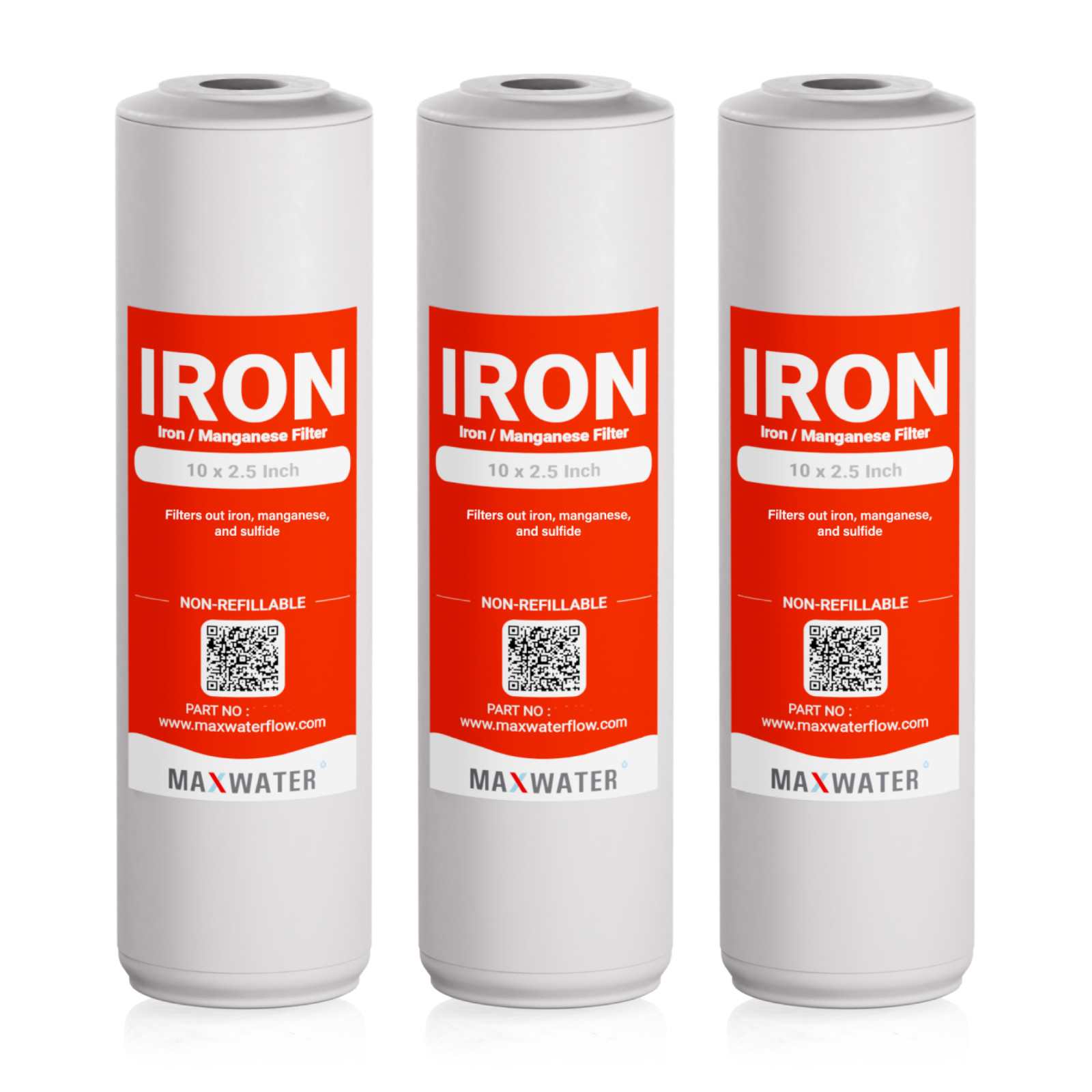 Manganese Water Filters For Whole House Systems Size 10" X 2.5"