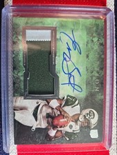 2013 Topps Inception Geno Smith RC Rookie Jumbo Patch Autographs /88 Jets SP