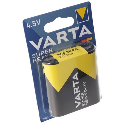 Varta Super Heavy Duty 4,5 Volt 3012 Normal 3R12, 3R12P Flachbatterie, ehemals V