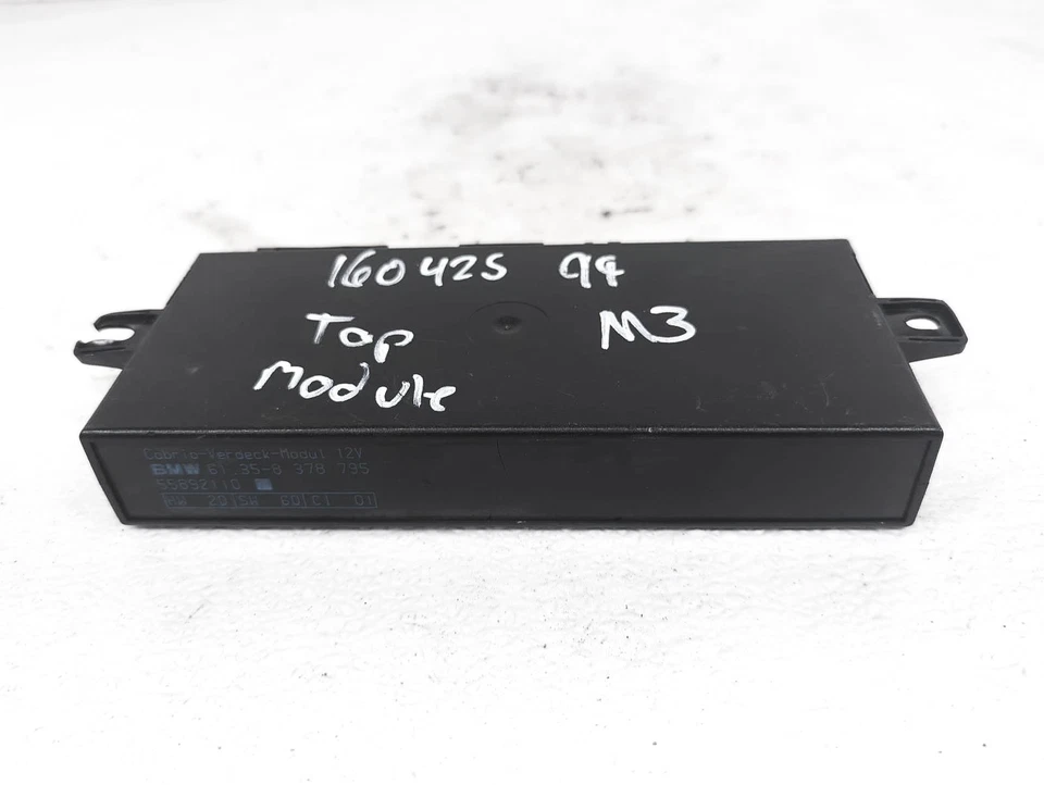 Unidad de módulo de control superior convertible BMW M3 1998-1999 61-35-8-378-795 Foto 4 de 4