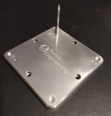 Robot Arm TCP and Calibration Plate (Fanuc, Kuka, ABB, Yaskawa/Motoman, UR etc.)