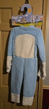 Disguise Deluxe Bluey Costume Toddler Medium Size 3T-4T Jumpsuit  Head Piece