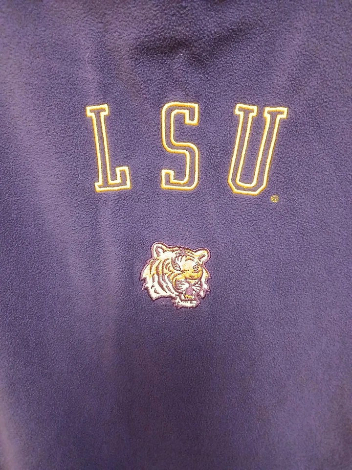 Camisa con capucha tejida Lsu Foto 2 de 4