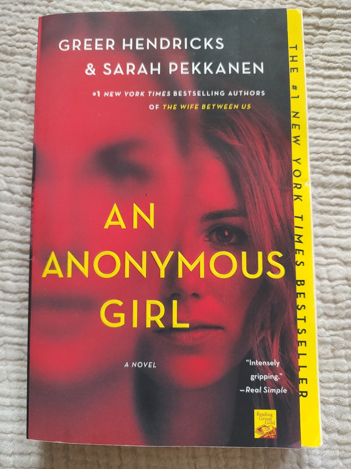 Anonymous Girl A Novel Softcover Book Hendricks Pekkanen Suspense Thriller Twist