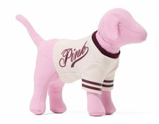 Victoria s Secret PINK Logo Mini Dog W/ Varsity Sweater 2025 New