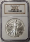 1996 American Silver Eagle - NGC MS68 - A116
