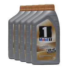 MOBIL 1 FS 0W-40 Motoren�l VW 50200, AVTOVAZ, BMW LL-01, MB 229.3, 5x1 Liter