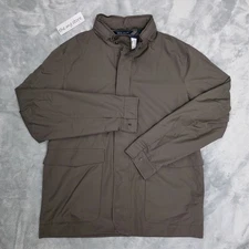 Peter Millar Discovery Detachable Hood Field Birch Jacket Mens Sz M MSRP $595