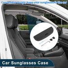 Car Sunglasses Case for Volvo XC60 16-24 Eyeglasses Holder Storage Box Black
